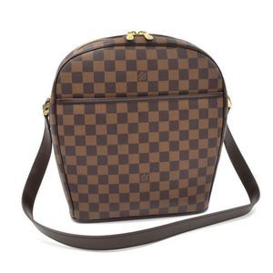 Louis Vuitton Ipanema GM Shoulder Bag Damier Ebene Brown